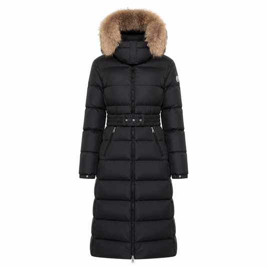 FUR TRIM LONG COAT