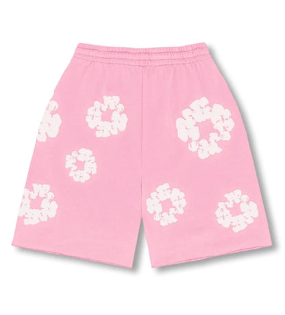 "Flower" Shorts Pink