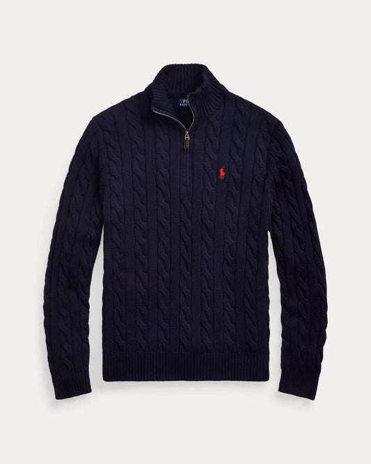 "RL" Knit Halfzip