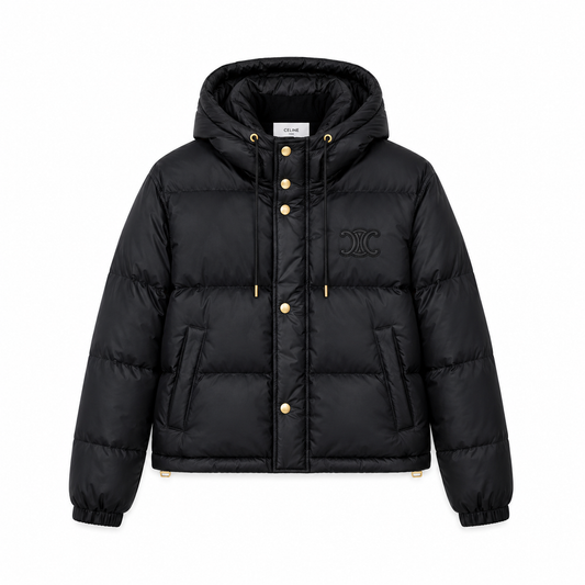 DETACHABLE COAT BLACK
